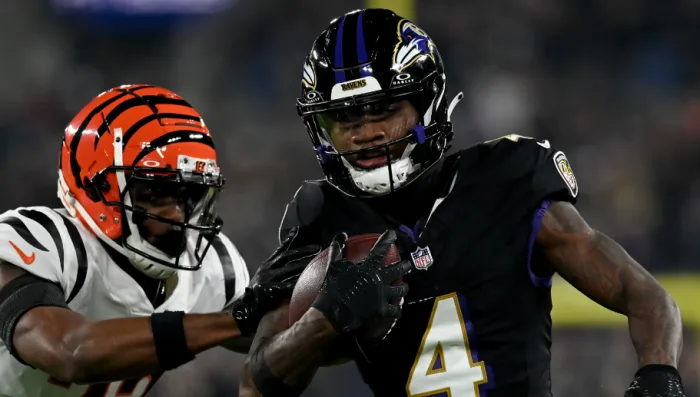 Baltimore WR Zay Flowers Gives Ravens Lead vs. Los Angeles