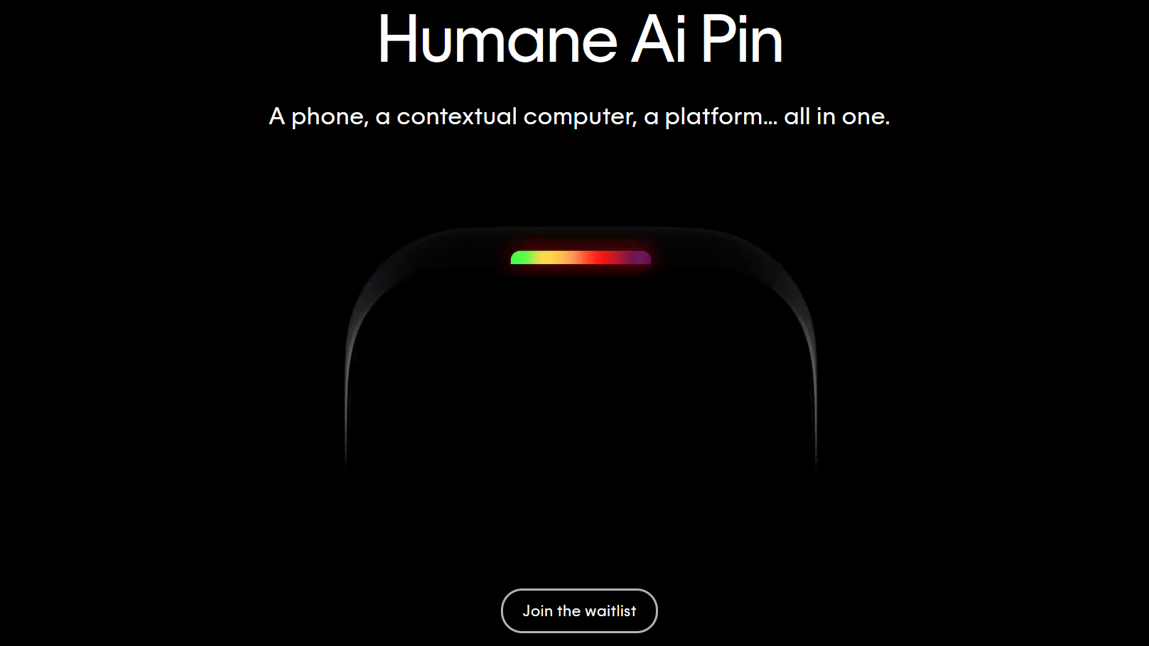Weird Humane AI Pin, March release date, Innovative technology, Artificial intelligence gadget